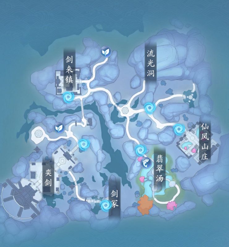 图片[1]-開天｜昆侖雪域寶箱攻略｜全寶箱位置（部分）（高空＋雪域秘境）-打寶夥伴