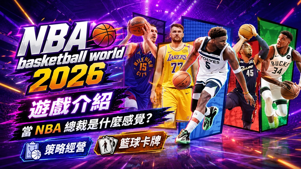 NBA Basketball World｜禮包碼｜當 NBA 總裁是什麼感覺？｜實機遊玩｜初見試玩｜遊戲紀錄｜iOS-打寶夥伴