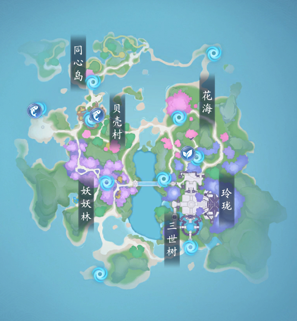 開天|流波花海寶箱攻略|35個寶箱全收集+拍照點座標(含開天眼)-打寶夥伴